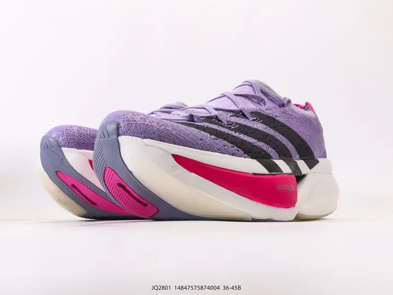 阿迪达斯Adidas Adizero Prime X 3.0 Strung 阿迪防滑耐磨舒适跑步鞋 JQ2801 #14847575874004