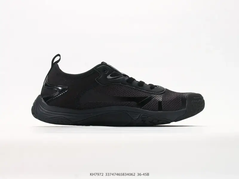 Adidas Fos Groundflow 白黑Fos先锋系列机能赤足休闲薄底鞋 大面积透气工程网布+合成支撑贴片，镂空透气，夏天不闷脚 KH7972 #33747465734062