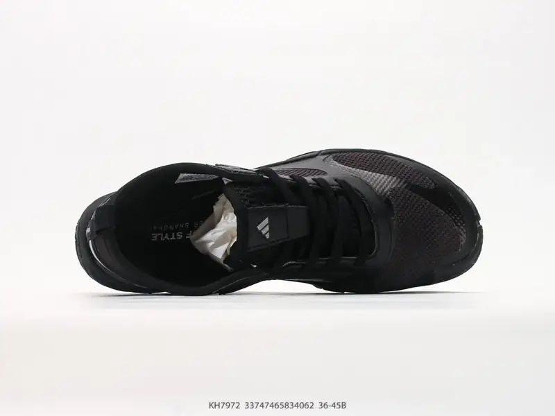 Adidas Fos Groundflow 白黑Fos先锋系列机能赤足休闲薄底鞋 大面积透气工程网布+合成支撑贴片，镂空透气，夏天不闷脚 KH7972 #33747465734062