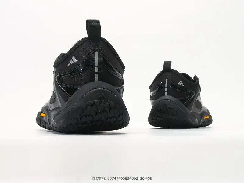 Adidas Fos Groundflow 白黑Fos先锋系列机能赤足休闲薄底鞋 大面积透气工程网布+合成支撑贴片，镂空透气，夏天不闷脚 KH7972 #33747465734062