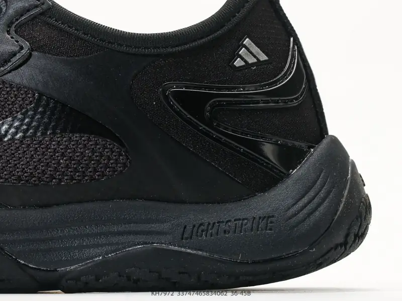 Adidas Fos Groundflow 白黑Fos先锋系列机能赤足休闲薄底鞋 大面积透气工程网布+合成支撑贴片，镂空透气，夏天不闷脚 KH7972 #33747465734062