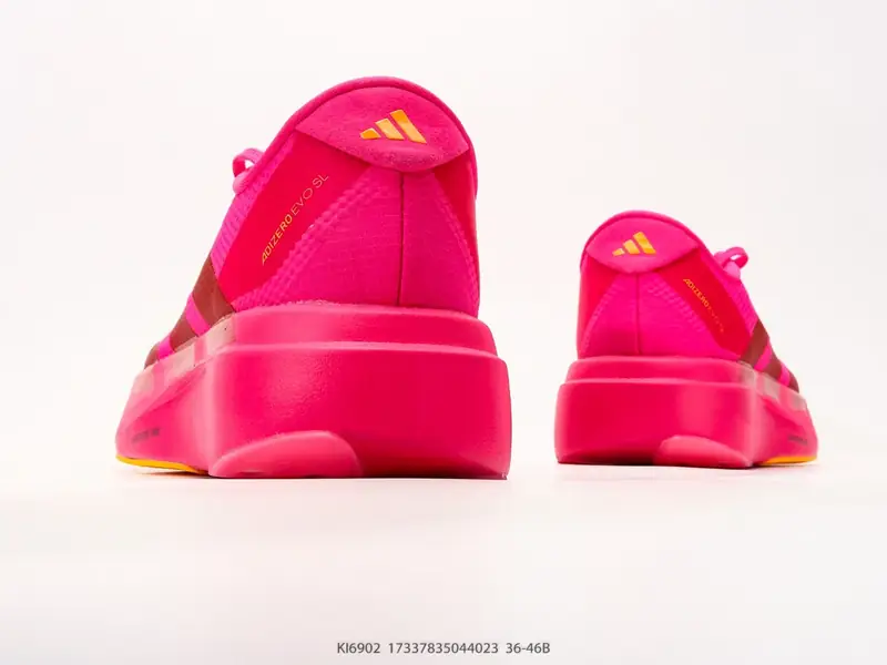 阿迪达斯 Ad Adizero Evo SL 阿迪超轻透气缓震跑鞋 #以令人难以置信的138克重量，刷新了跑鞋轻量化的记录，阿迪在材料科学和 KI6902 #17337835044023