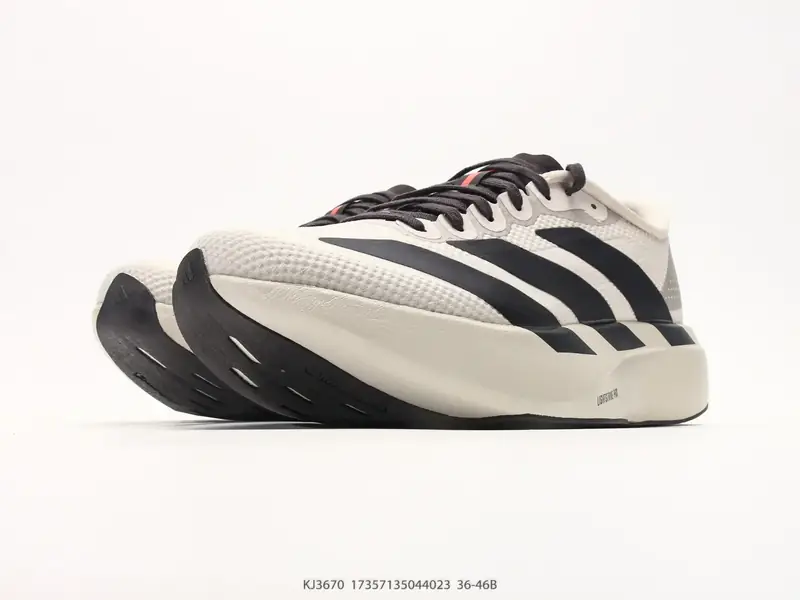 Adidas Sepatu Lari Bernapas Bantalan KJ3670 #17357135044023