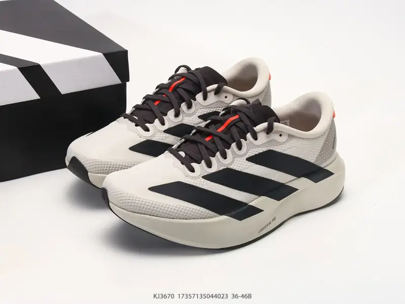 Adidas Sepatu Lari Bernapas Bantalan KJ3670 #17357135044023