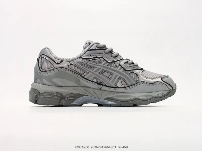 Asics Sportschuhe Retro Atmungsaktiv Rutschfest 1203A280 #20267945664003