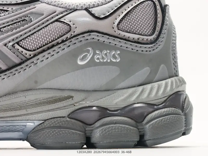 Asics Sportschuhe Retro Atmungsaktiv Rutschfest 1203A280 #20267945664003