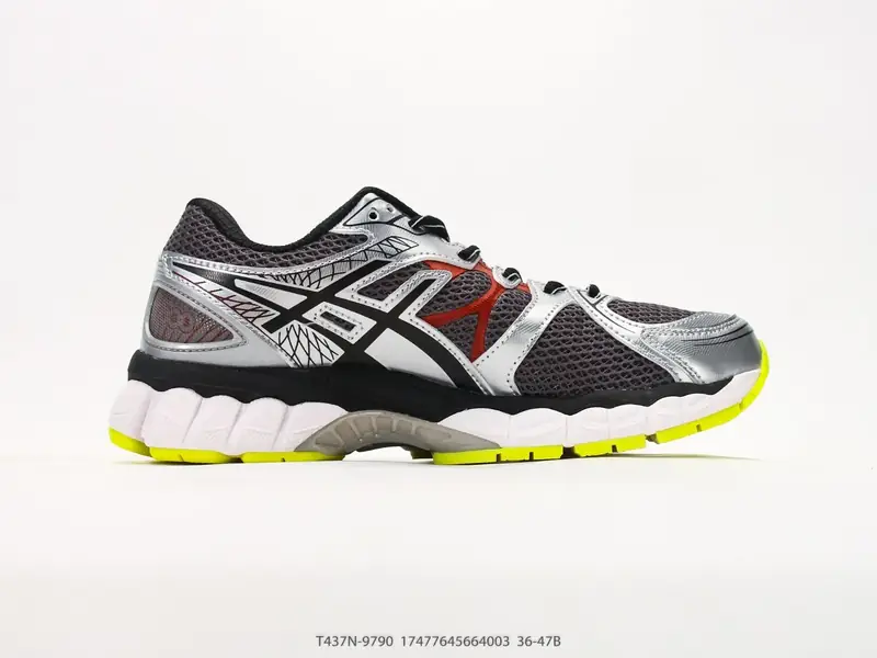 Asics Спортивная обувь Ретро Увеличенный Толстая подошва T437N-9790 #17477645664003
