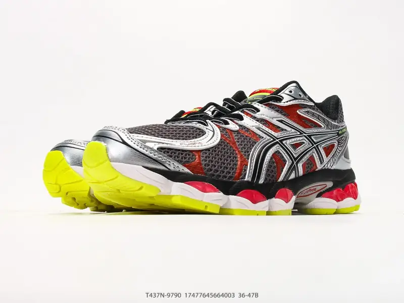 Asics Спортивная обувь Ретро Увеличенный Толстая подошва T437N-9790 #17477645664003