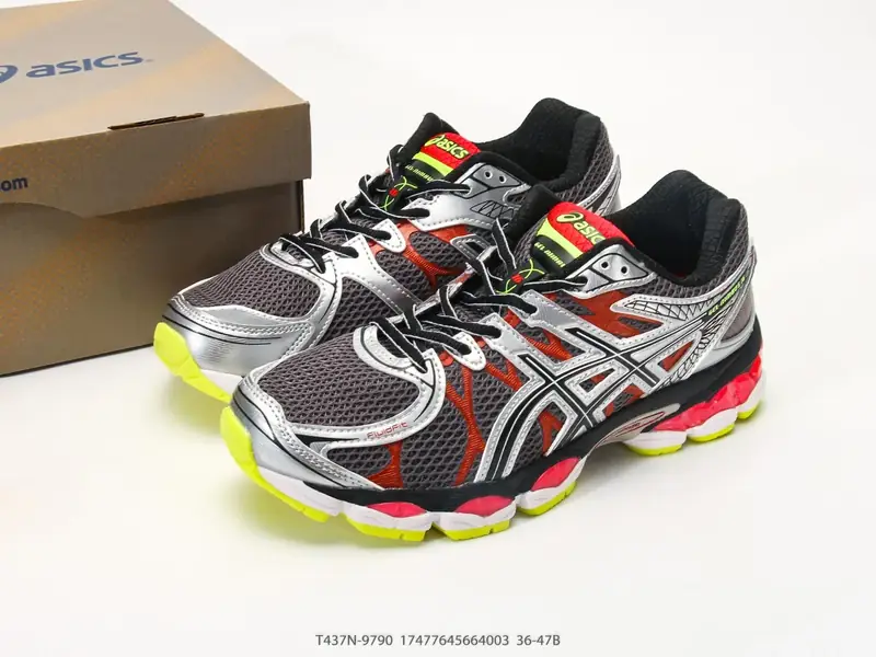 Asics Спортивная обувь Ретро Увеличенный Толстая подошва T437N-9790 #17477645664003