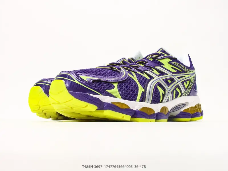 Asics Спортивная обувь Ретро Увеличенный Толстая подошва T485N-3697 #17477645664003