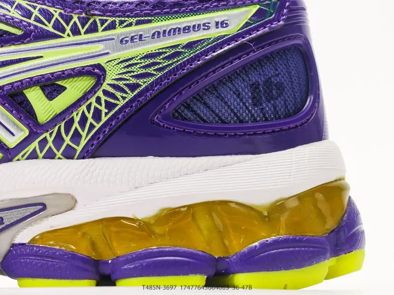 Asics Спортивная обувь Ретро Увеличенный Толстая подошва T485N-3697 #17477645664003