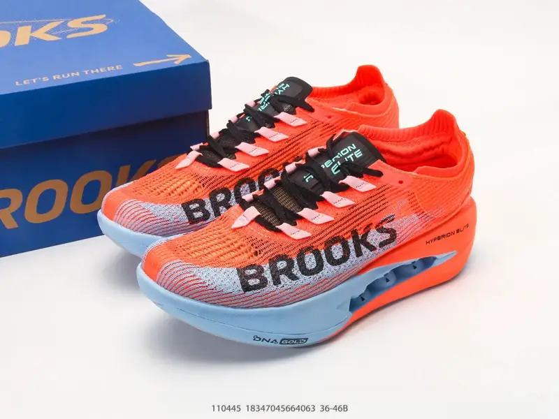 Brooks Trail Running Shoes Cushioned Anti-Slip Durable 110445 #18347045664063
