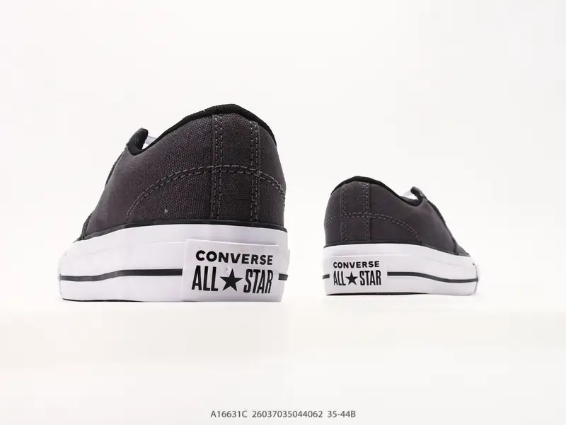 Converse Chuck Taylor All Star 百搭舒适 帆布透气经典低帮休闲百搭板鞋 颜色：匡威莫尔登低帮灰色 货号：A16631C #26037035044062