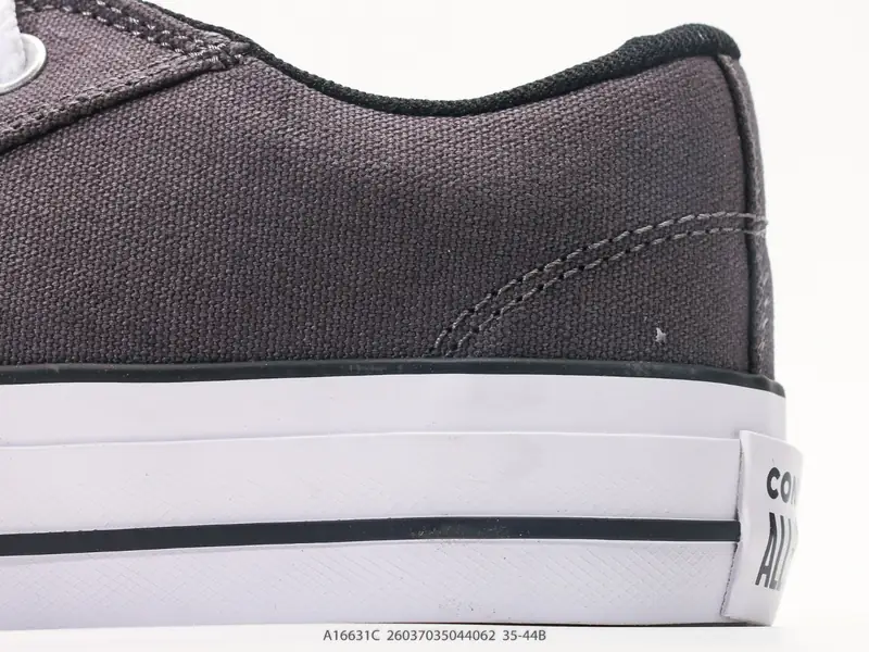 Converse Chuck Taylor All Star 百搭舒适 帆布透气经典低帮休闲百搭板鞋 颜色：匡威莫尔登低帮灰色 货号：A16631C #26037035044062