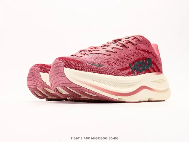 Hoka Sepatu Lari Bernapas Bantalan Mendukung 1162012 #14812668833003