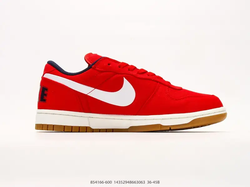 Nike Big Low 耐克 低帮 舒适柔软低邦板鞋 鞋款整体以进口帆布材质打造，搭配Swooshh Logo 854166-600 #14352948663063