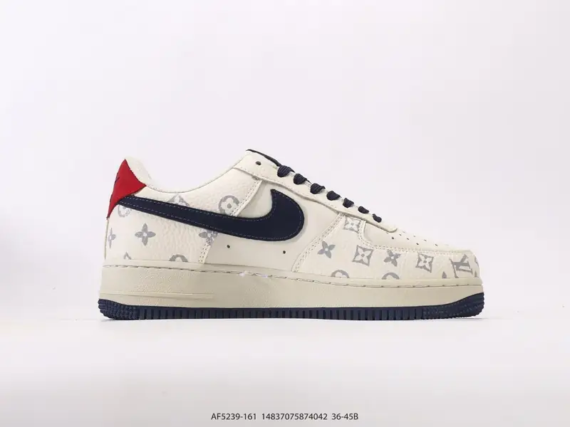 耐克Nike Air Force 1 Low 空军一号低帮百搭休闲运动板鞋 柔软、弹性十足的缓震性能和出色的 AF5239-161 #14837075874042