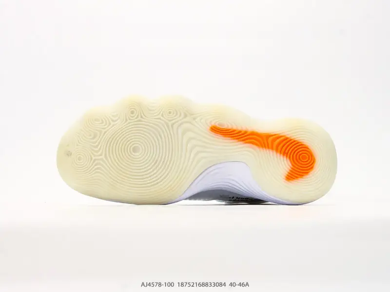 Nike Baskets de basketball Respirant Collaboration Coussin d'air AJ4578-100 #18752168833084