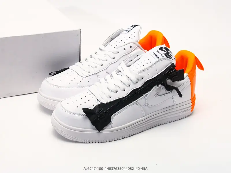 Nike Скейт-обувь Износостойкий Коллаборация Низкий верх AJ6247-100 #14837635044082