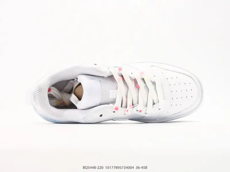 NIKE COURT BOROUGH LOW ‘DIY’定制 低帮百搭 透气休闲运动板鞋 兼顾舒适脚感和出众风范 演绎匠心之作 结构性的支撑贴合感结合复古篮球 BQ5448-220 #10177895734004