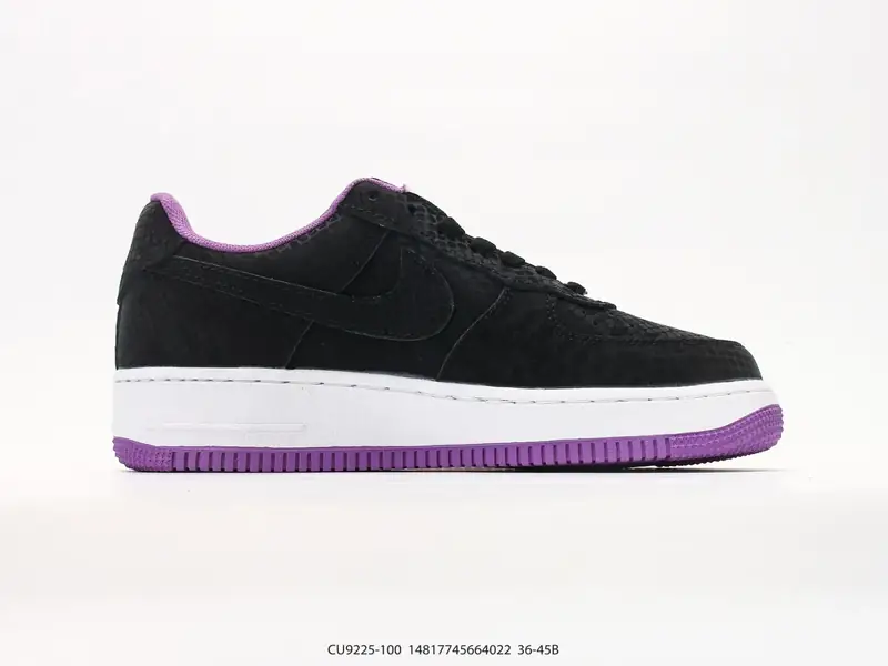 耐克 Nike Air Force 1 low /supreme 空军一号含气垫 低帮百搭厚底增高休闲运动板鞋 CU9225-100 #14817745664022
