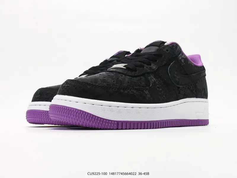 耐克 Nike Air Force 1 low /supreme 空军一号含气垫 低帮百搭厚底增高休闲运动板鞋 CU9225-100 #14817745664022