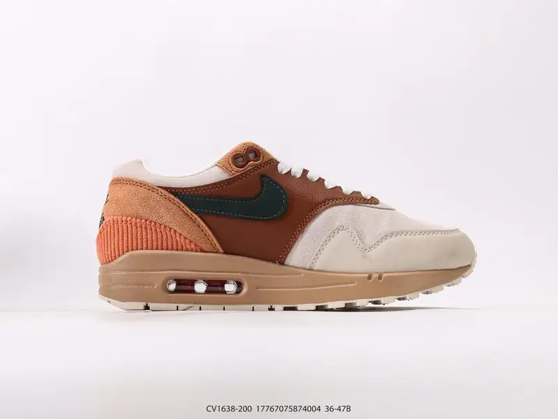 耐克Nike Air Max 1 PremiumKing's Day MAX87小气垫 初代系列低帮复古气垫百搭休闲运动慢跑鞋 CV1638 #1776707874004
