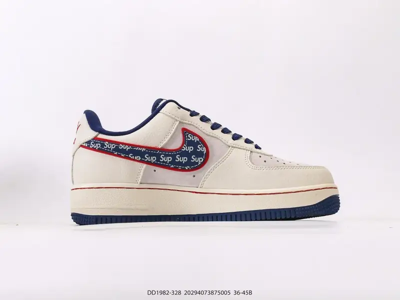 耐克Nike Air Force 1 Low 空军一号低帮百搭休闲运动板鞋 柔软、弹性十足的缓震性能和出色的 DD1982-328 #20294073875005