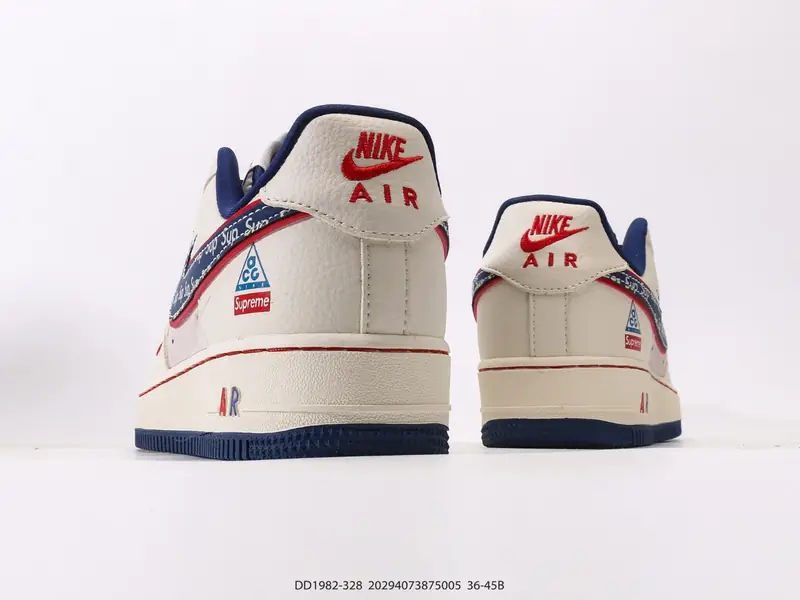 耐克Nike Air Force 1 Low 空军一号低帮百搭休闲运动板鞋 柔软、弹性十足的缓震性能和出色的 DD1982-328 #20294073875005