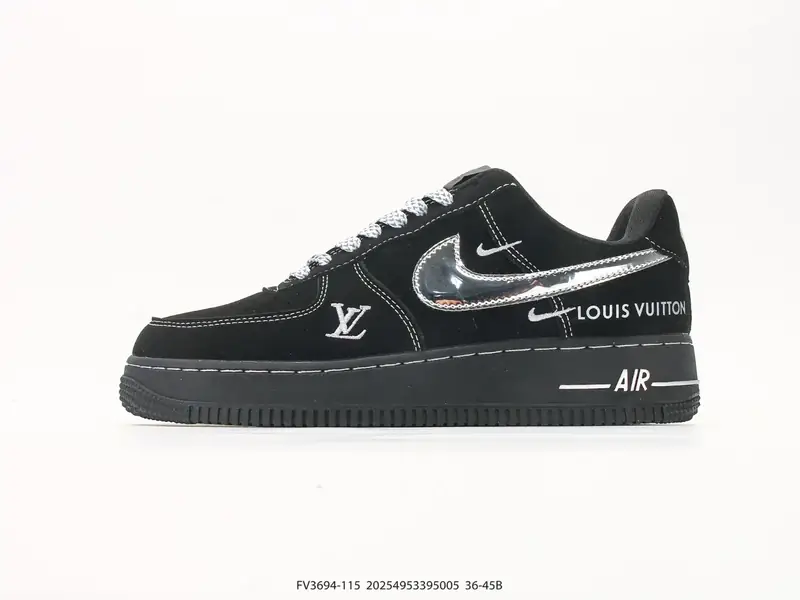 耐克Nike AIR FORCE 1‘07 low“联名款 ” 空军一号低帮百搭休闲运动板鞋 FV3694-115 #20254953395005