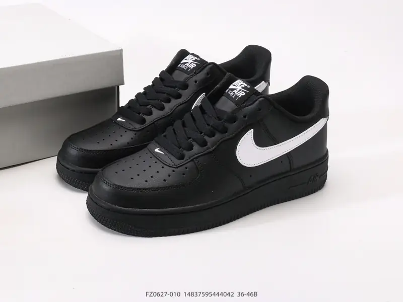耐克Nike Air Force 1 Low 空军一号低帮百搭休闲运动板鞋 柔软、弹性十足的缓震性能和出色的 FZ0627-010 #14837595444042
