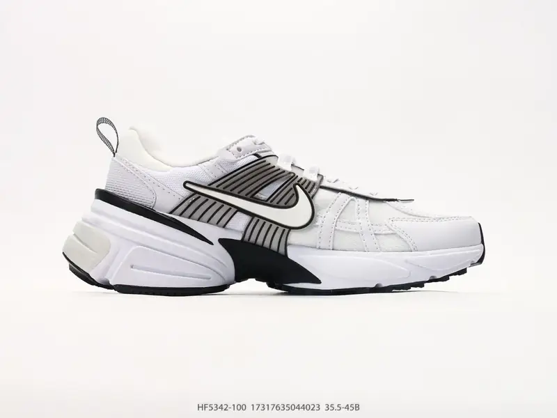 NIKE V2K RUN 复古风潮 耐克 网面透气运动鞋 灰银紧致的 HF5342-100 #17317635044023