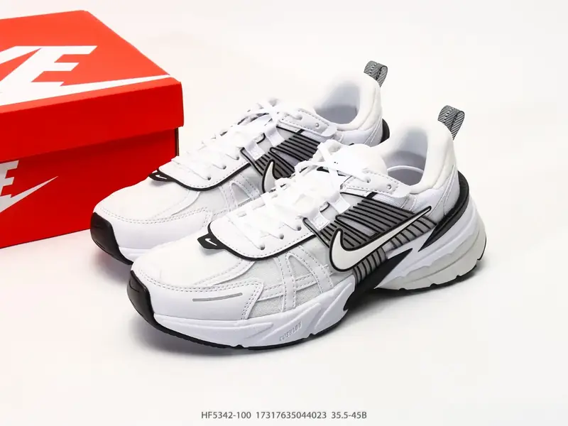 NIKE V2K RUN 复古风潮 耐克 网面透气运动鞋 灰银紧致的 HF5342-100 #17317635044023