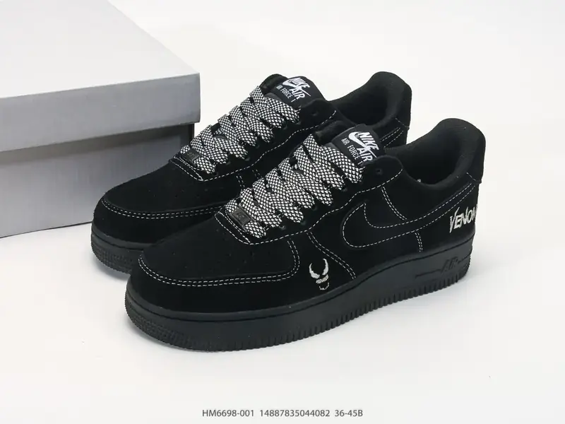 耐克 Nike Air Force 1 Low 空军一号含气垫 百搭厚底增高休闲运动板鞋 HM6698-001 #14887835044082