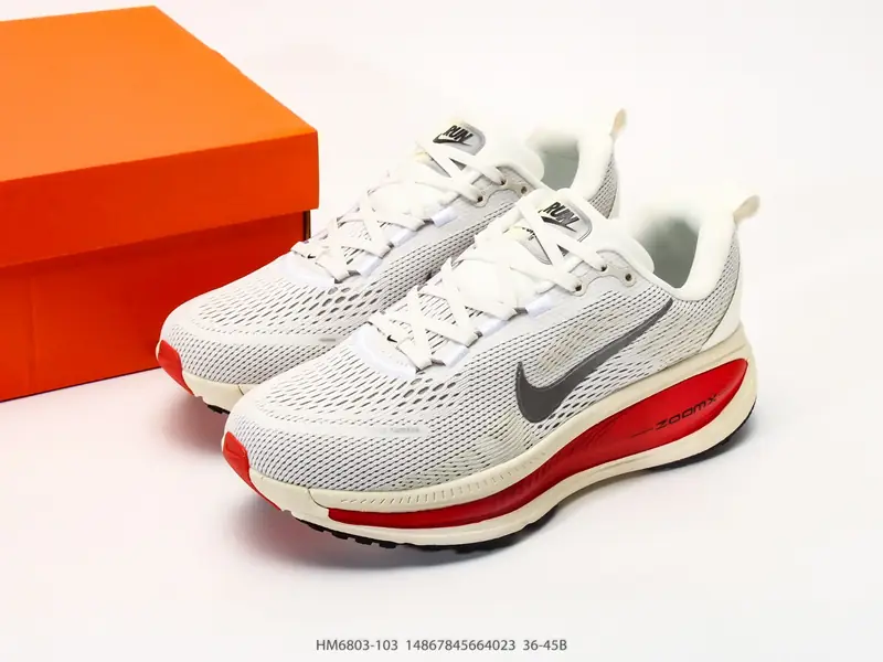 Nike VOMERO 18 耐克 舒适减震防滑 低帮跑步鞋 全掌ReactX泡绵 HM6803-103 #14867845664023