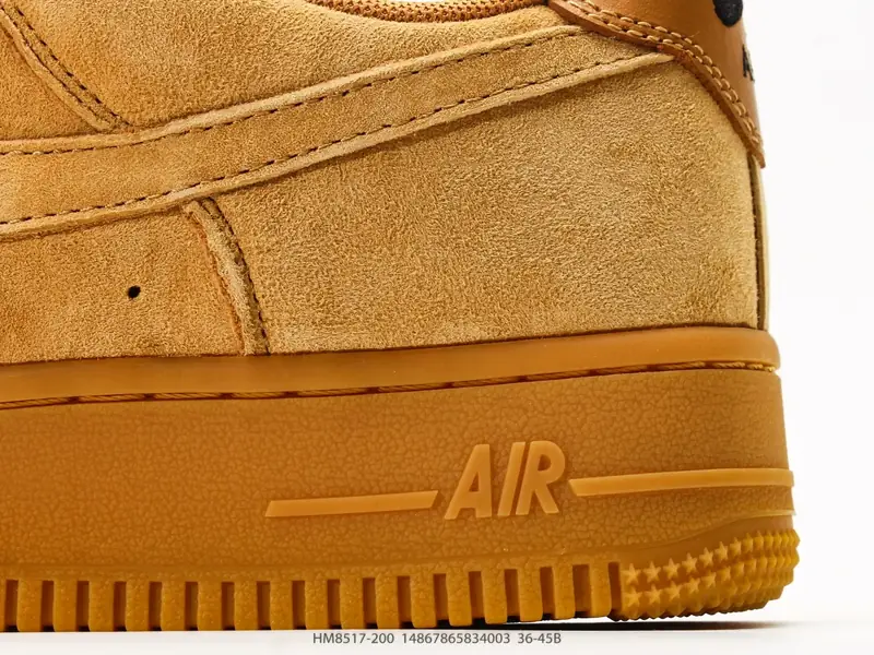 耐克 Nike SB Air Force 1 low "麂皮小麦"空军一号含气垫 低帮百搭厚底增高休闲运动板鞋 HM8517-200 #14867865834003