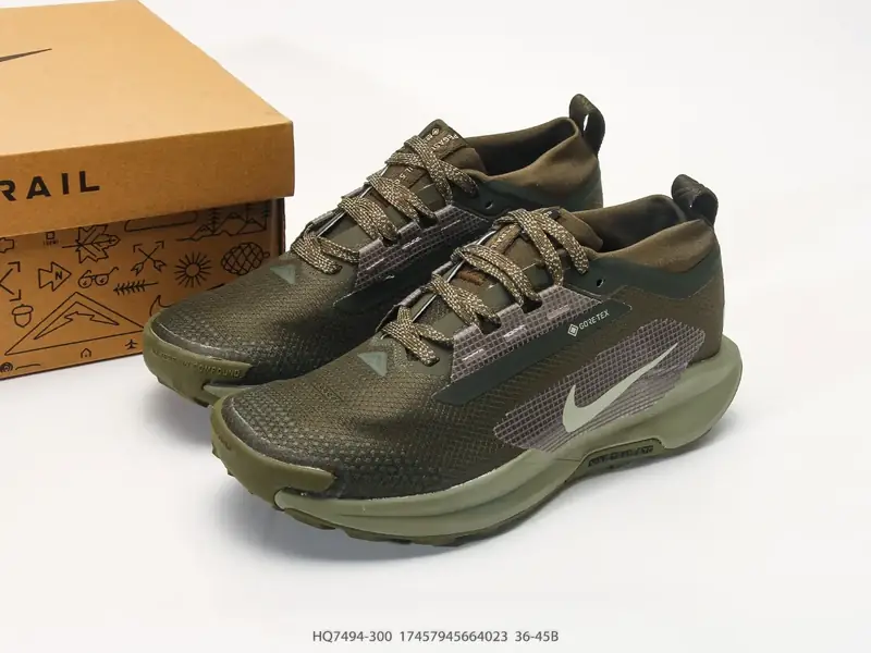 Nike Reactx Pegasus Trail 5 GTX 耐克 越野跑步鞋 登月兼顾迅疾外观和稳固脚感 HQ7494-300 #17457945664023