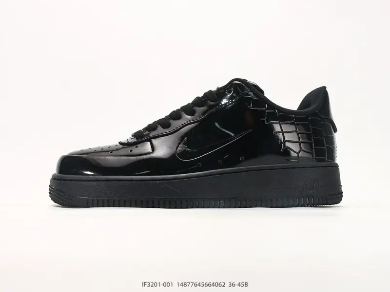 耐克 Nike Air Force 1 '07 Lx"小LOGO漆皮" 空军一号含气垫 低帮百搭厚底增高休闲运动板鞋 IF3201-001 #14877635664062