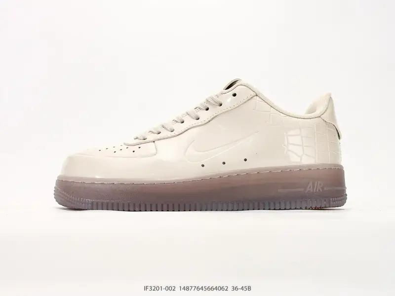 耐克 Nike Air Force 1 '07 Lx"小LOGO漆皮" 空军一号含气垫 低帮百搭厚底增高休闲运动板鞋 IF3201-002 #14877635664062