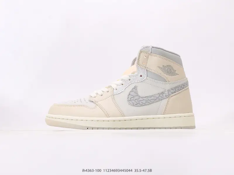 Nike Basketball Shoes High-Top Leather Patchwork IH4363-100 #11234693445044