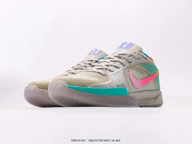 Nike Basketballschuhe Rutschfest Langlebig Niedrig IH8554-001 #14867075874003