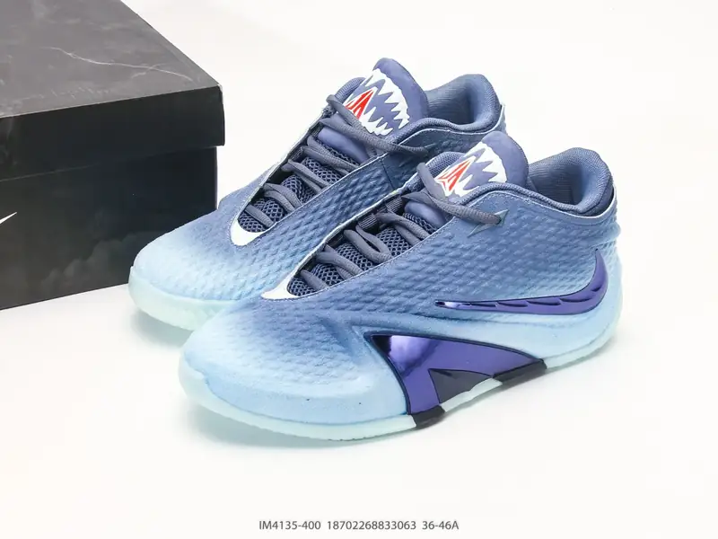 Nike Basketball Shoes Breathable Durable Versatile IM4135-400 #18702268833063