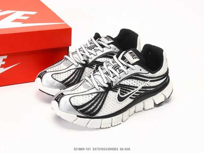 Nike Laufschuhe Retro Atmungsaktiv Mesh-Obermaterial IU1869-101 #33737655394003