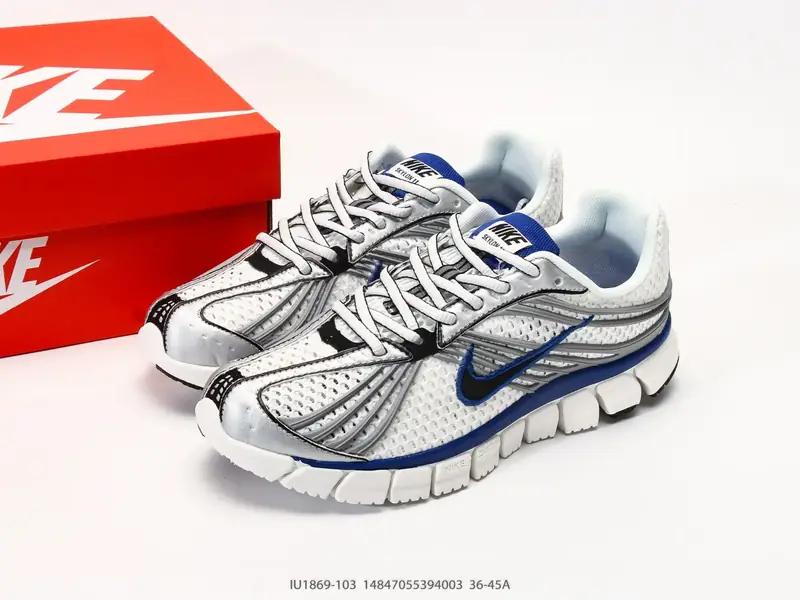 Nike Laufschuhe Retro Atmungsaktiv Mesh-Obermaterial IU1869-103 #14847055394003