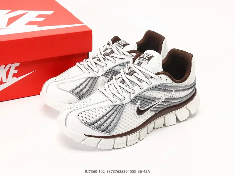 Nike Zoom Skylon 11 舒适柔软透气回弹 复古跑步鞋 网面材质看着很透气 线条的 IU7360-102 #33737655394003