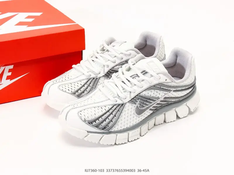 Nike Zoom Skylon 11 舒适柔软透气回弹 复古跑步鞋 网面材质看着很透气 线条的 IU7360-103 #33737655394003