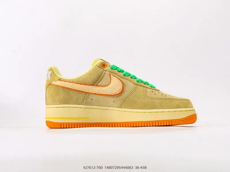 耐克Nike Air Force 1 Low 空军一号低帮百搭休闲运动板鞋 柔软、弹性十足的缓震性能和出色的 IU7612-700 #14807295444063