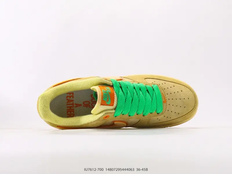 耐克Nike Air Force 1 Low 空军一号低帮百搭休闲运动板鞋 柔软、弹性十足的缓震性能和出色的 IU7612-700 #14807295444063