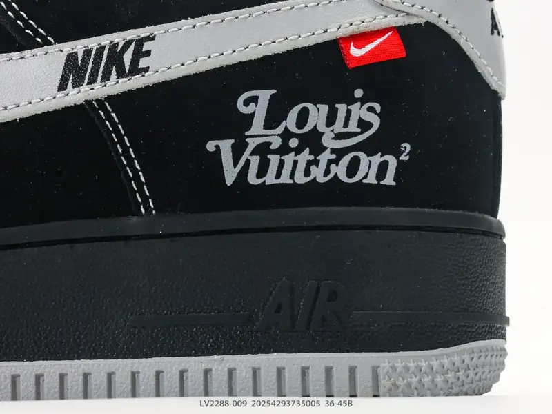 Nike Chaussures de sport Collaboration Basse Coussin d'air LV2288-009 #20254293735005