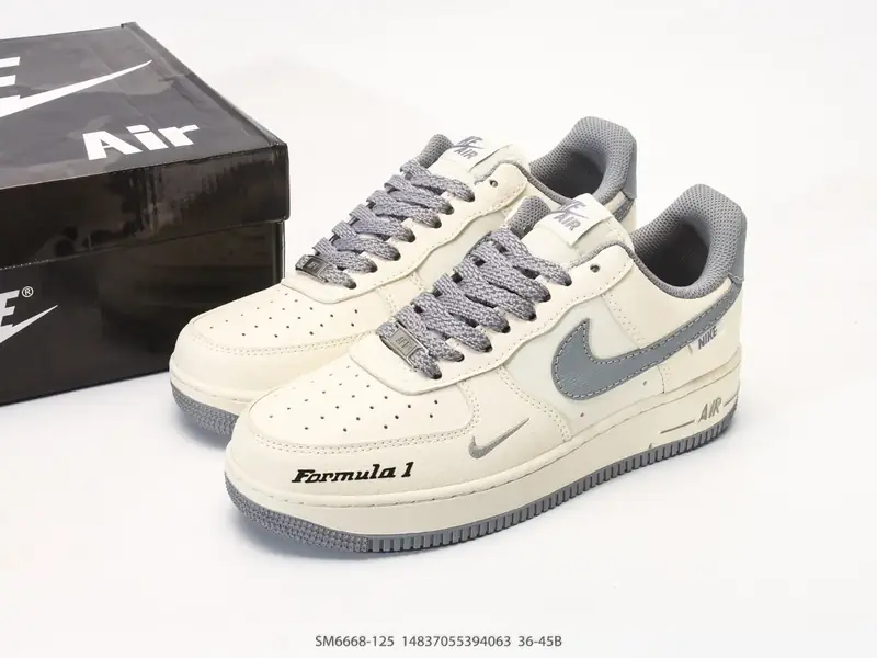 耐克 Nike Air Force 1 '07 LX空军一号含气垫 低帮百搭厚底增高休闲运动板鞋 SM6668-125 #14837055394063